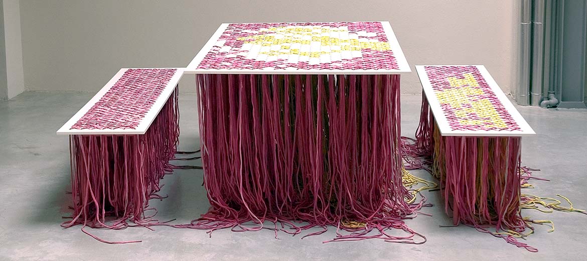 Link to a number of minor projects including Hidden table, Knot toilet and Sprinkle carpet